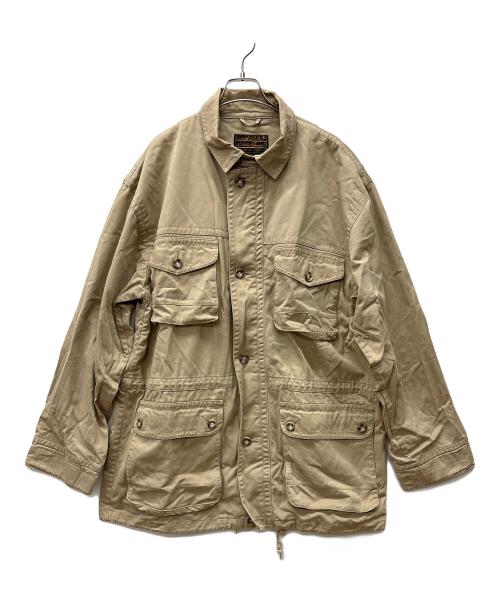 Eddie Bauer（エディーバウアー）Eddie Bauer (エディーバウアー) ミリタリーコート ベージュ サイズ:XLの古着・服飾アイテム