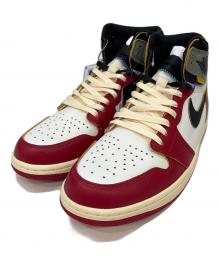 NIKE×UNION（ナイキ×ユニオン）の古着「AIR JORDAN 1 RETRO HIGH OG/エアジョーダン レトロ ハイ OG」｜レッド×ホワイト×グレー