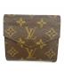 LOUIS VUITTON (ルイ ヴィトン) 2つ折り財布 ブラウン：5000円