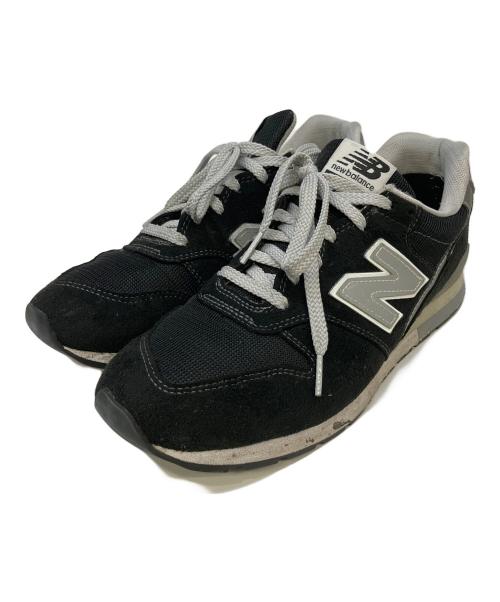 NEW BALANCE（ニューバランス）NEW BALANCE (ニューバランス) スウェードシューズ ブラック×グレー サイズ:26の古着・服飾アイテム