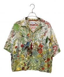 tsumori chisato×niko and ... FURNITURE & SUPPLY（ツモリチサト×ニコアンド ファニチャーアンドサプライ）の古着「半袖カットソー」｜柄シャツ