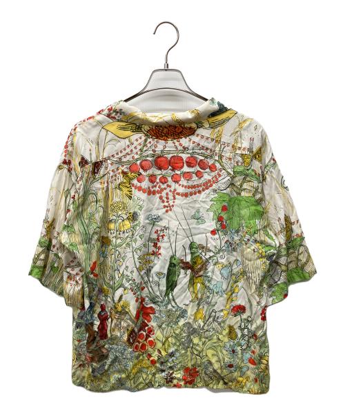 tsumori chisato（ツモリチサト）tsumori chisato (ツモリチサト) niko and ... FURNITURE & SUPPLY (ニコアンド ファニチャーアンドサプライ) 半袖カットソー 柄シャツ サイズ:Sの古着・服飾アイテム