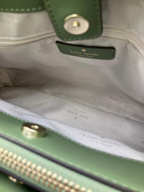 Kate Spade（ケイトスペード）Kate Spade (ケイトスペード) 2WAYバッグ グリーンの古着・服飾アイテム
