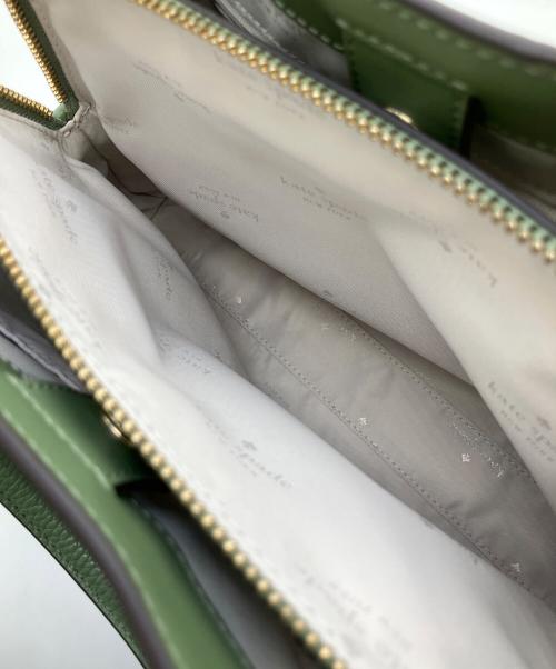 Kate Spade（ケイトスペード）Kate Spade (ケイトスペード) 2WAYバッグ グリーンの古着・服飾アイテム