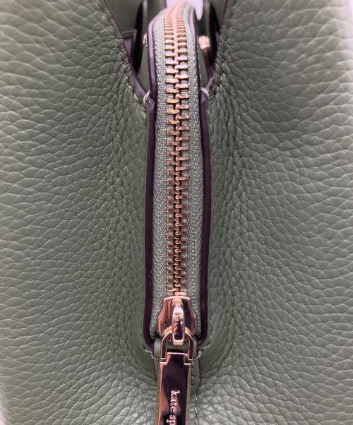 Kate Spade（ケイトスペード）Kate Spade (ケイトスペード) 2WAYバッグ グリーンの古着・服飾アイテム
