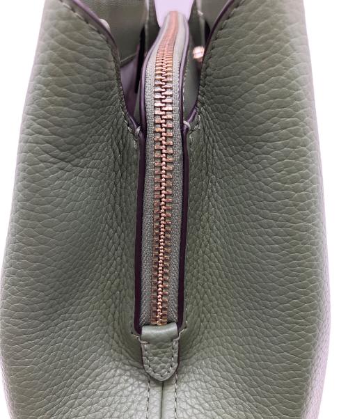 Kate Spade（ケイトスペード）Kate Spade (ケイトスペード) 2WAYバッグ グリーンの古着・服飾アイテム