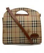 Burberry'sバーバリー）の古着「ショルダーバッグ」｜ベージュ