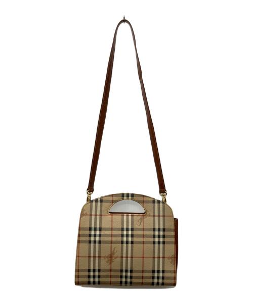 Burberry's（バーバリー）Burberry's (バーバリー) ショルダーバッグ ベージュの古着・服飾アイテム