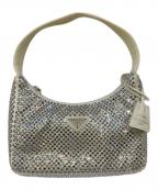 PRADAプラダ）の古着「RE-EDITION 2000 CRYSTAL BAG」｜ホワイト