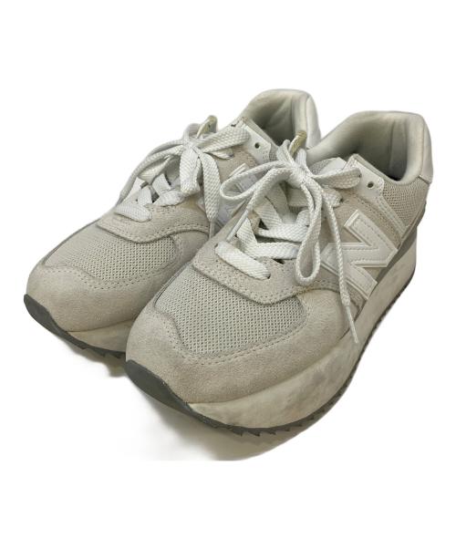 NEW BALANCE（ニューバランス）NEW BALANCE (ニューバランス) スニーカー ホワイト サイズ:24.5の古着・服飾アイテム