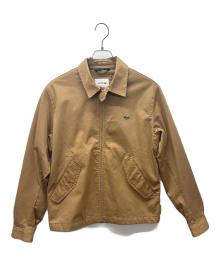 LACOSTE（ラコステ）の古着「オーガニックハリントンジャケット」｜ブラウン