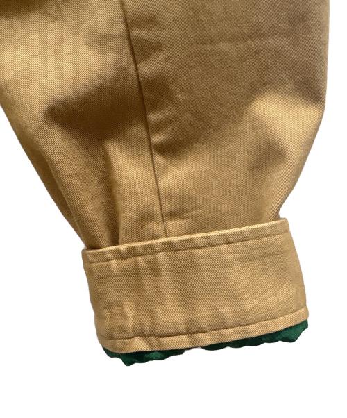 LACOSTE（ラコステ）LACOSTE (ラコステ) オーガニックハリントンジャケット ブラウン サイズ:US S/Mの古着・服飾アイテム