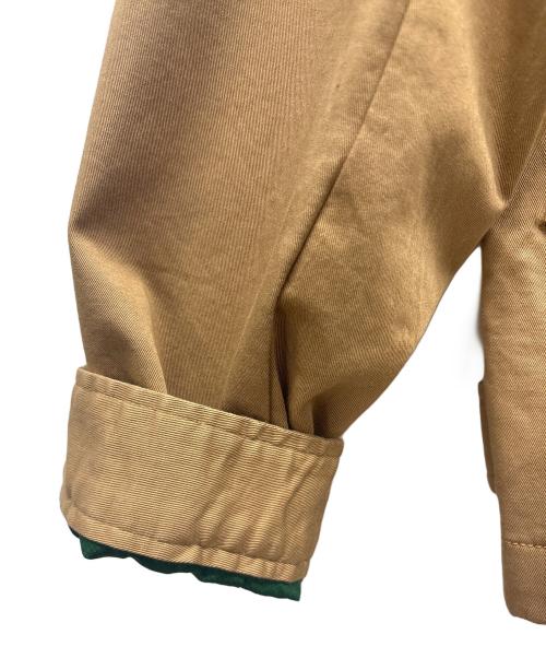 LACOSTE（ラコステ）LACOSTE (ラコステ) オーガニックハリントンジャケット ブラウン サイズ:US S/Mの古着・服飾アイテム