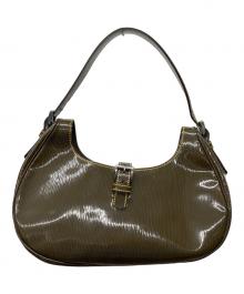 PRADA（プラダ）の古着「ワンショルダーバッグ」｜ブラウン×イエロー