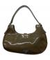 PRADA (プラダ) ワンショルダーバッグ ブラウン×イエロー：25000円