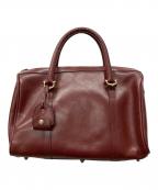 Cartierカルティエ）の古着「ミニボストンバッグ」｜ボルドー