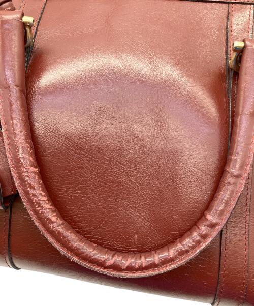 Cartier（カルティエ）Cartier (カルティエ) ミニボストンバッグ ボルドーの古着・服飾アイテム