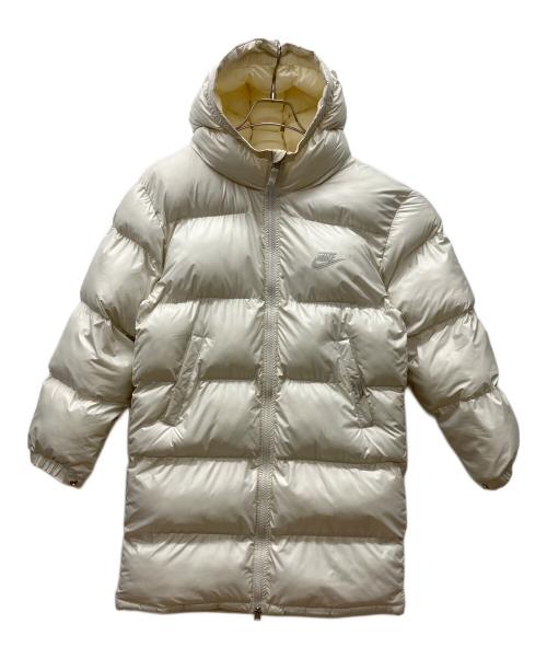 NIKE（ナイキ）NIKE (ナイキ) 中綿ジャケット ホワイト サイズ:Lの古着・服飾アイテム