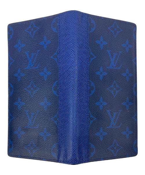 LOUIS VUITTON（ルイ ヴィトン）LOUIS VUITTON (ルイ ヴィトン) 長財布　ポルトフォイユ ブラザ ブルーの古着・服飾アイテム