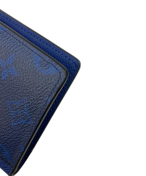 LOUIS VUITTON（ルイ ヴィトン）LOUIS VUITTON (ルイ ヴィトン) 長財布　ポルトフォイユ ブラザ ブルーの古着・服飾アイテム