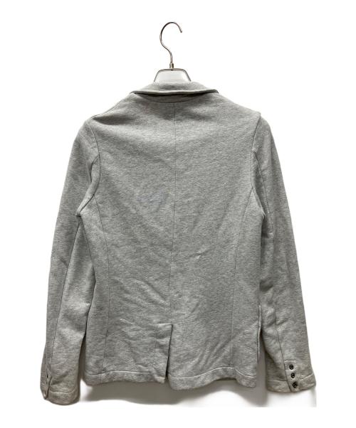 DIESEL（ディーゼル）DIESEL (ディーゼル) スウェットテーラードジャケット グレー サイズ:14の古着・服飾アイテム