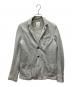 DIESEL（ディーゼル）の古着「スウェットテーラードジャケット」｜グレー