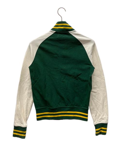 POLO RALPH LAUREN（ポロ・ラルフローレン）POLO RALPH LAUREN (ポロ・ラルフローレン) ブルゾン アイボリーグリーン サイズ:XSの古着・服飾アイテム