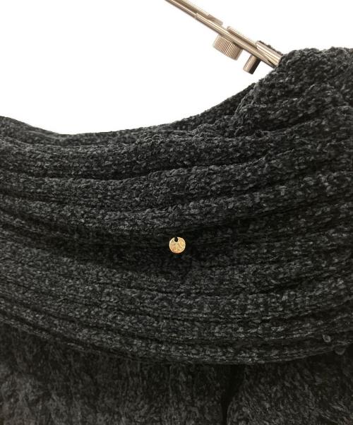 ANDMARY（アンドマリー）ANDMARY (アンドマリー) 厚手ニット ブラック サイズ:Freeの古着・服飾アイテム
