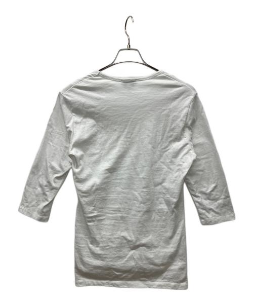 Vivienne Westwood man（ヴィヴィアン ウェストウッド マン）Vivienne Westwood man (ヴィヴィアン ウェストウッド マン) 七分袖カットソー ホワイト サイズ:46の古着・服飾アイテム