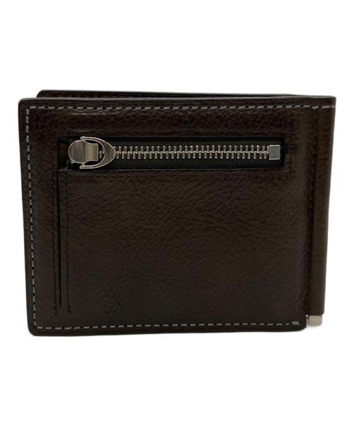 土屋鞄（ツチヤカバン）土屋鞄 (ツチヤカバン) マネークリップ ブラウンの古着・服飾アイテム