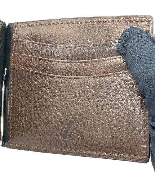 土屋鞄（ツチヤカバン）土屋鞄 (ツチヤカバン) マネークリップ ブラウンの古着・服飾アイテム