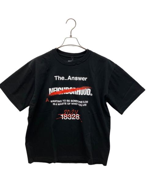 NEIGHBORHOOD（ネイバーフッド）NEIGHBORHOOD (ネイバーフッド) 半袖カットソー ブラック サイズ:Mの古着・服飾アイテム