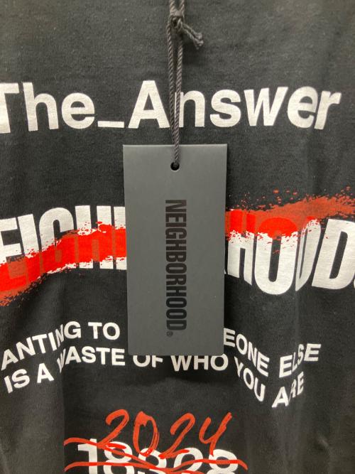 NEIGHBORHOOD（ネイバーフッド）NEIGHBORHOOD (ネイバーフッド) 半袖カットソー ブラック サイズ:Mの古着・服飾アイテム