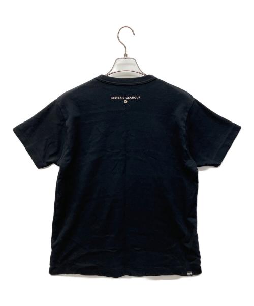 Hysteric Glamour（ヒステリックグラマー）Hysteric Glamour (ヒステリックグラマー) 半袖カットソー ブラック サイズ:XLの古着・服飾アイテム