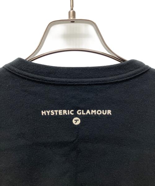 Hysteric Glamour（ヒステリックグラマー）Hysteric Glamour (ヒステリックグラマー) 半袖カットソー ブラック サイズ:XLの古着・服飾アイテム