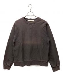 JOURNAL STANDARD HOMESTEAD（ジャーナルスタンダード ホームステッド）の古着「ダメージ加工スウェット」｜ブラウン