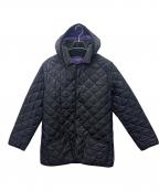 Traditional Weatherwearトラディショナルウェザーウェア）の古着「キルティングジャケット」｜ブラック