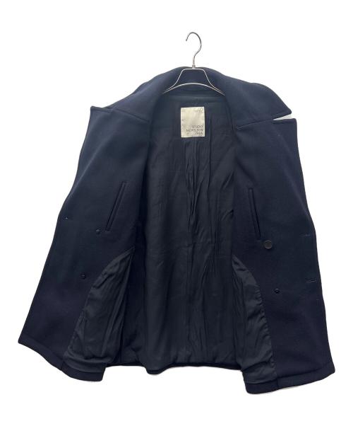 ZARA（ザラ）ZARA (ザラ) STUDIO NICHOLSON (スタジオ ニコルソン) Pコート ネイビー サイズ:42の古着・服飾アイテム
