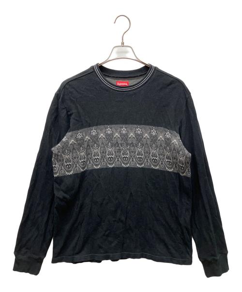 SUPREME（シュプリーム）SUPREME (シュプリーム) 長袖カットソー ブラック サイズ:Sの古着・服飾アイテム