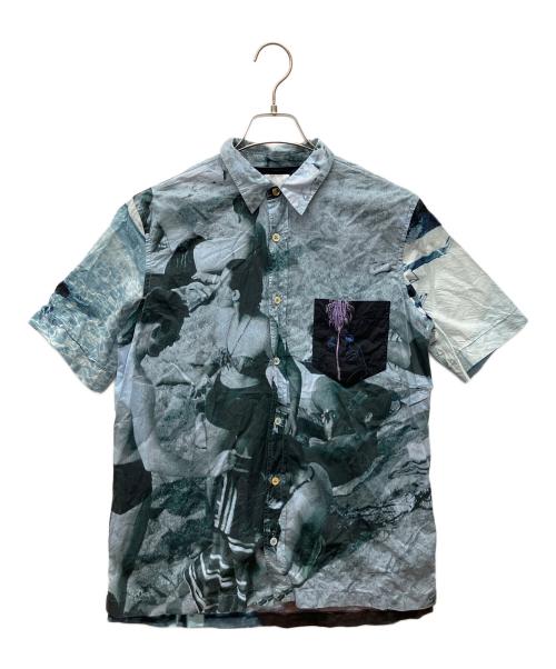 PAUL SMITH（ポールスミス）Paul Smith (ポールスミス) アロハシャツ スカイブルー サイズ:M　　　　　　　　の古着・服飾アイテム