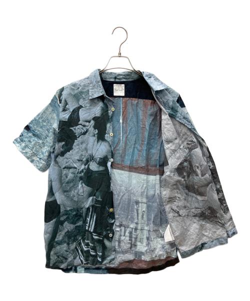 PAUL SMITH（ポールスミス）Paul Smith (ポールスミス) アロハシャツ スカイブルー サイズ:M　　　　　　　　の古着・服飾アイテム