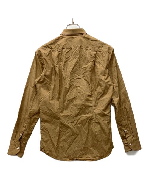 KOLOR（カラー）KOLOR (カラー) 長袖シャツ ベージュ×グレー サイズ:1の古着・服飾アイテム