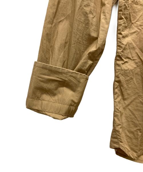 KOLOR（カラー）KOLOR (カラー) 長袖シャツ ベージュ×グレー サイズ:1の古着・服飾アイテム