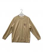 South2 West8サウスツー ウエストエイト）の古着「長袖カットソー」｜ベージュ