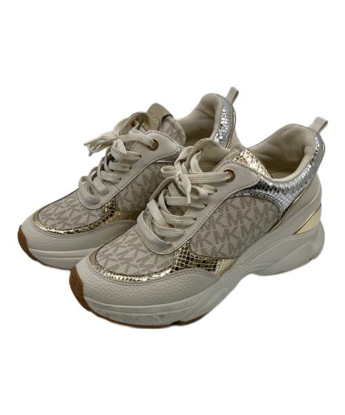 MICHAEL KORS（マイケル・コース）MICHAEL KORS (マイケル・コース) スニーカー ベージュ サイズ:7.5の古着・服飾アイテム