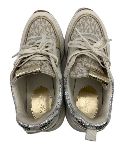 MICHAEL KORS（マイケル・コース）MICHAEL KORS (マイケル・コース) スニーカー ベージュ サイズ:7.5の古着・服飾アイテム