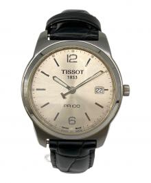 TISSOT（ティソ）の古着「腕時計」｜ベージュ