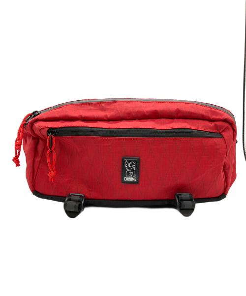 CHROME（クローム）CHROME (クローム) ウエストバッグ レッドの古着・服飾アイテム