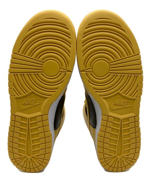 NIKE（ナイキ）NIKE (ナイキ) ハイカットスニーカー ブラック×イエロー サイズ:27の古着・服飾アイテム
