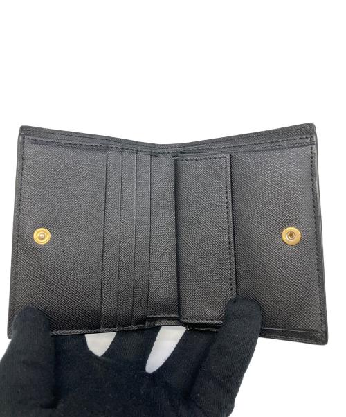 MARNI（マルニ）MARNI (マルニ) 2つ折り財布 ブラックの古着・服飾アイテム
